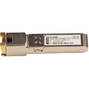 Skylane Optics SFP copper transceiver module gecodeerd voor Brocade E1MG-TX