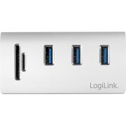 LogiLink-USB-3-0-3-port-hub-with-card-reader-and-aluminum-casing