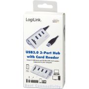 LogiLink-USB-3-0-3-port-hub-with-card-reader-and-aluminum-casing