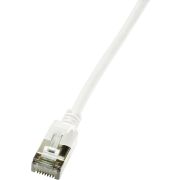 LogiLink CQ9021S netwerkkabel 0,5 m Cat6a S/UTP (STP) Wit