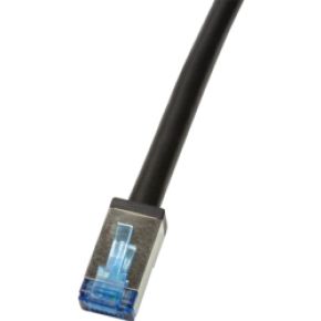 LogiLink CQ7083S netwerkkabel 7,5 m Cat6a S/FTP (S-STP) Zwart