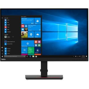 Lenovo ThinkVision T27q-20 68,6 cm (27 ) 2560 x 1440 Pixels WQHD LCD Flat Zwart