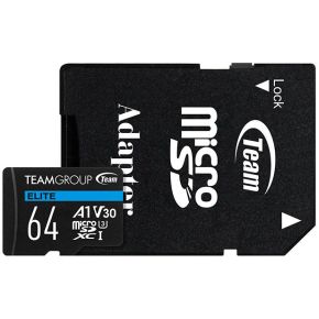 Team Group TEAUSDX64GIV30A103 flashgeheugen 64 GB MicroSD Klasse 3 UHS-I