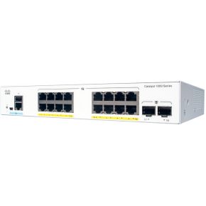 Cisco Catalyst C1000-16T-E-2G-L netwerk-switch Managed L2 Gigabit Ethernet (10/100/1000) Grijs
