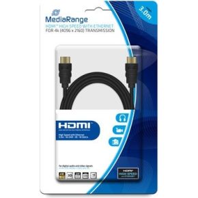 MediaRange MRCS157 HDMI kabel 3 m HDMI Type A (Standaard) Zwart