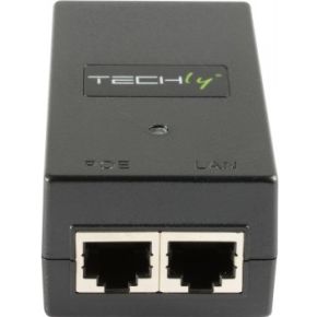 Techly I-SWHUB 1500STY PoE adapter & injector Fast Ethernet 48 V