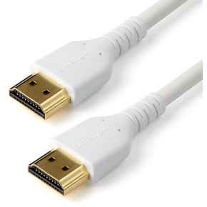 Startech.com Premium High Speed HDMI kabel met Ethernet 4K 60Hz 1 m Wit