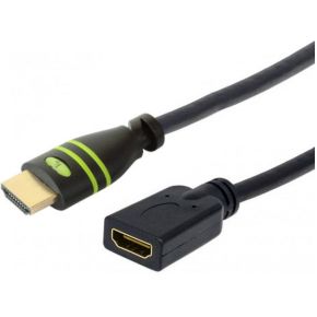 Techly ICOC HDMI2-4-EXT075 HDMI kabel 7,5 m HDMI Type A (Standaard) Zwart