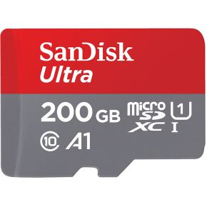 SanDisk Ultra 200GB MicroSDXC Geheugenkaart
