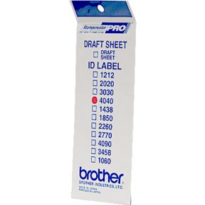 Brother Labels 40X40MM 12 P f SC-2000-