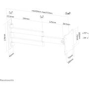 Neomounts-Flatscreen-Muurbeugel-FPMA-W830Silver