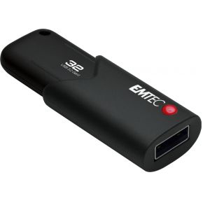 Emtec B120 Click Secure USB flash drive 32 GB USB Type-A 3.2 Gen 2 (3.1 Gen 2) Zwart