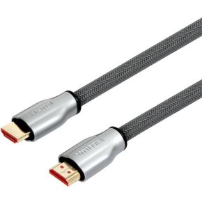 UNITEK Y-C138RGY HDMI kabel 2 m HDMI Type A (Standaard) Zilver, Zink