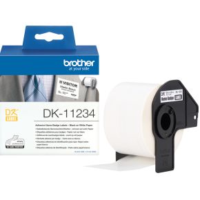 Brother DK-11234 printeretiket Wit Zelfklevend printerlabel