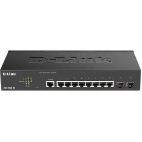 D-Link DGS-2000 Managed L2/L3 Gigabit Ethernet (10/100/1000) 1U Zwart