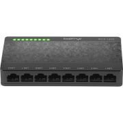 Lanberg-DSP1-0108-netwerk-Unmanaged-Fast-Ethernet-10-100-Zwart-netwerk-switch