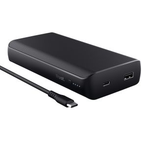 Trust Laro - Laptop Powerbank - Voor MacBook - 65W - USB-C - Zwart