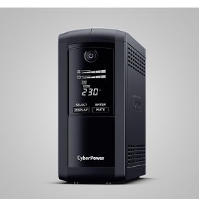 CyberPower Tracer III VP1000ELCD-FR UPS Line-interactive 1000 VA 550 W 4 AC-uitgang(en)