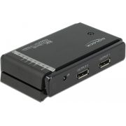 Delock-87750-DisplayPort-1-4-Switch-2-x-2-DisplayPort-in-naar-1-x-2-DisplayPort-uit-8K