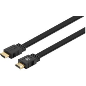 Manhattan 355599 HDMI kabel 0,5 m HDMI Type A (Standaard) Zwart