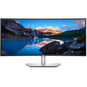 Dell UltraSharp U3423WE 34 Quad HD USB-C IPS Monitor - Zilver, Zwart