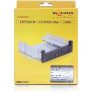 Delock-47200-5-25-installatieframe-voor-1-x-5-25-Slim-drive-1-x-2-5-of-3-5-HDD