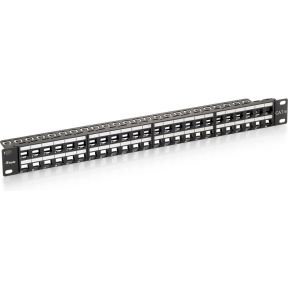 Equip Cat 6 Keystone Patch Panel unshielded 48-port