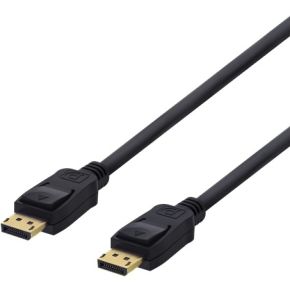 Deltaco - DisplayPort Kabel - 4K UHD - DP 1.2 - 3 meter