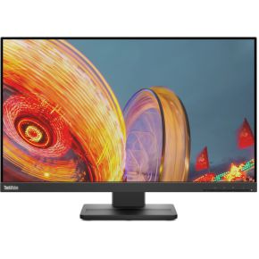 Lenovo ThinkVision E24q-20 60,5 cm (23.8 ) 2560 x 1440 Pixels Quad HD LED Zwart