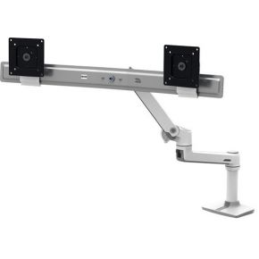 Ergotron LX Series 45-522-216 flat panel bureau steun 63,5 cm (25 ) Klem Zwart, Wit