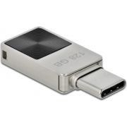 Delock-54085-Mini-USB-5-Gbps-USB-C-geheugenstick-128-GB-metalen-behuizing