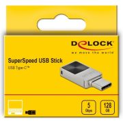 Delock-54085-Mini-USB-5-Gbps-USB-C-geheugenstick-128-GB-metalen-behuizing
