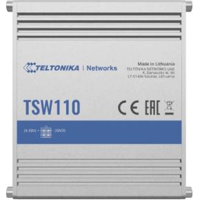 Teltonika TSW110 netwerk-switch Unmanaged Gigabit Ethernet (10/100/1000) Power over Ethernet (PoE) B