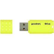 Goodram-UME2-0640Y0R1-USB-flash-drive-64-GB-USB-Type-A-2-0-Geel