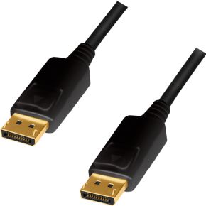 LogiLink CD0103 DisplayPort kabel 5 m Zwart