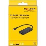 Delock-63826-USB-Type-C-adapter-naar-2-5-Gigabit-LAN-met-USB-Type-A-female