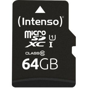 Intenso microSDXC 64GB Class 10 UHS-I U1 Performance