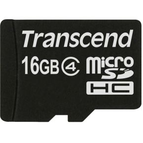 Transcend microSDHC 16GB Class 4