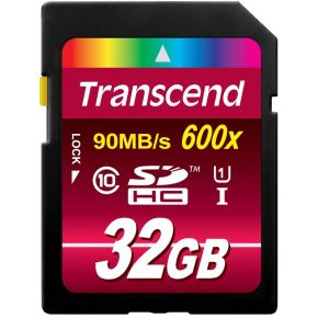 Transcend SDHC 32GB Class10 UHS-I 600x Ultimate