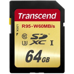 Transcend SDXC 64GB Class10 UHS-I U3 Ultimate