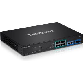 Trendnet TPE-3012LS netwerk- Managed Gigabit Ethernet (10/100/1000) Power over Ethernet (PoE) netwerk switch