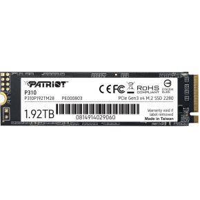 Patriot Memory P310 M.2 1920 GB PCI Express 3.0 NVMe