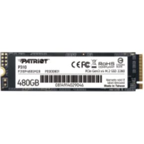Patriot Memory P310 M.2 480 GB PCI Express 3.0 NVMe