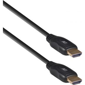 ACT 2,5 meter, HDMI 4K High Speed kabel HDMI-A male - HDMI-A male AC3802