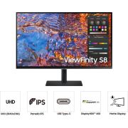 Samsung-ViewFinity-S8-LS27B800PXUXEN-27-4K-Ultra-HD-USB-C-90W-IPS-monitor