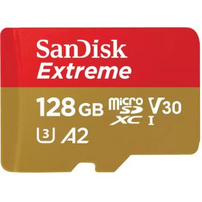 SanDisk Extreme 128 GB MicroSDXC UHS-I Klasse 10