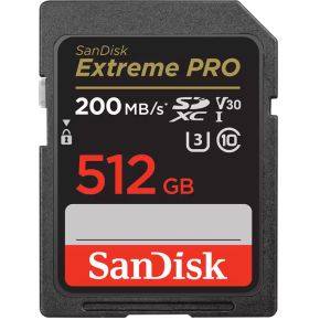 SanDisk Extreme PRO 512 GB SDXC Klasse 10