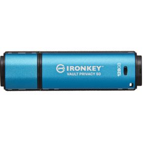 Kingston Technology IronKey Vault Privacy 50 USB flash drive 128 GB USB Type-A 3.2 Gen 1 (3.1 Gen 1)