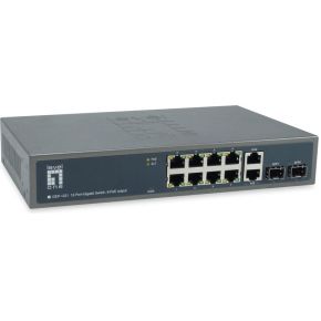 LevelOne GEP-1221 netwerk-switch Unmanaged Gigabit Ethernet (10/100/1000) Power over Ethernet (PoE)
