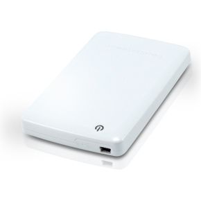 Conceptronic 2,5 Harddisk Box Mini White Stroomvoorziening via USB